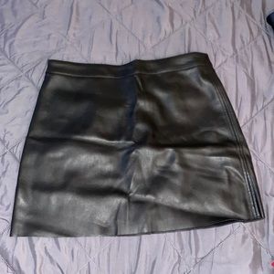 Leather Skirt